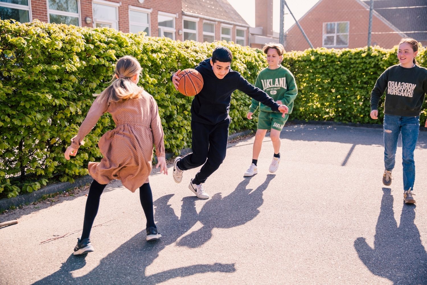 Elever Basket Skolegård KH Elever Basket Skolegård KH